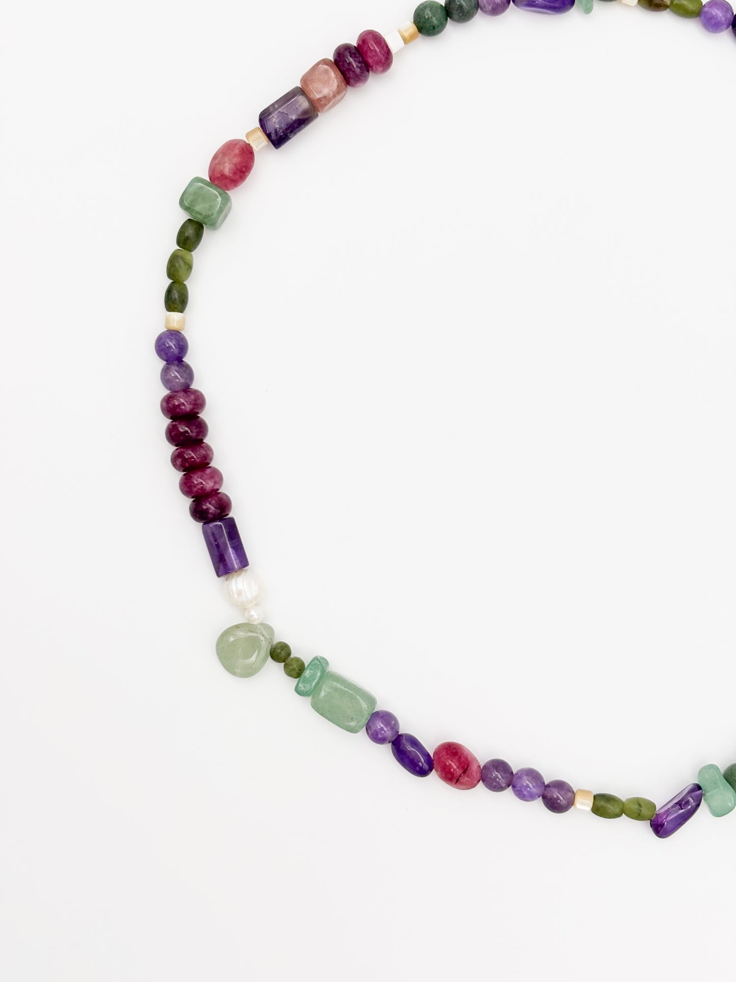 Multi-Beast Gemstone Necklace