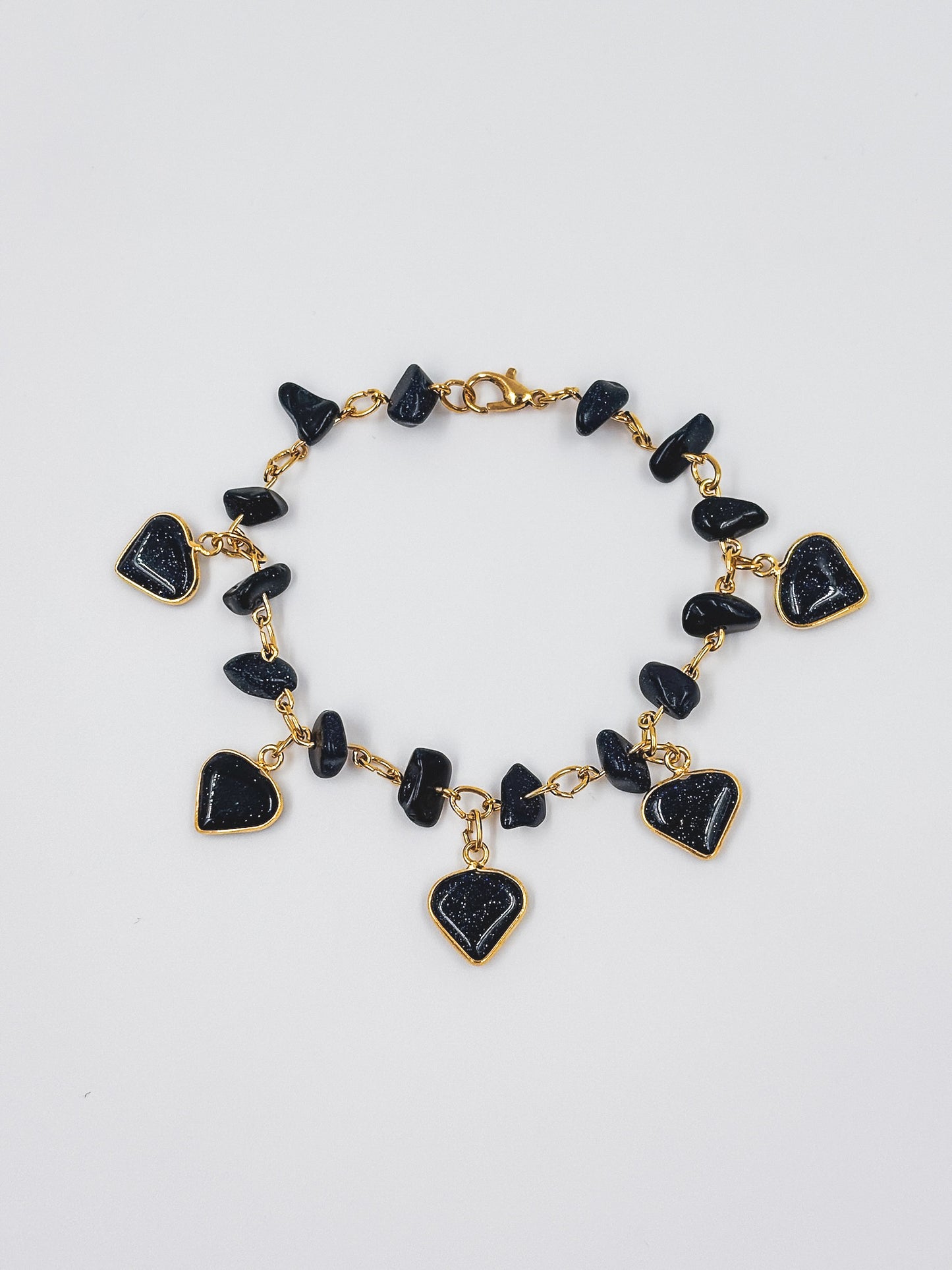 Onyx Droplet Bracelet