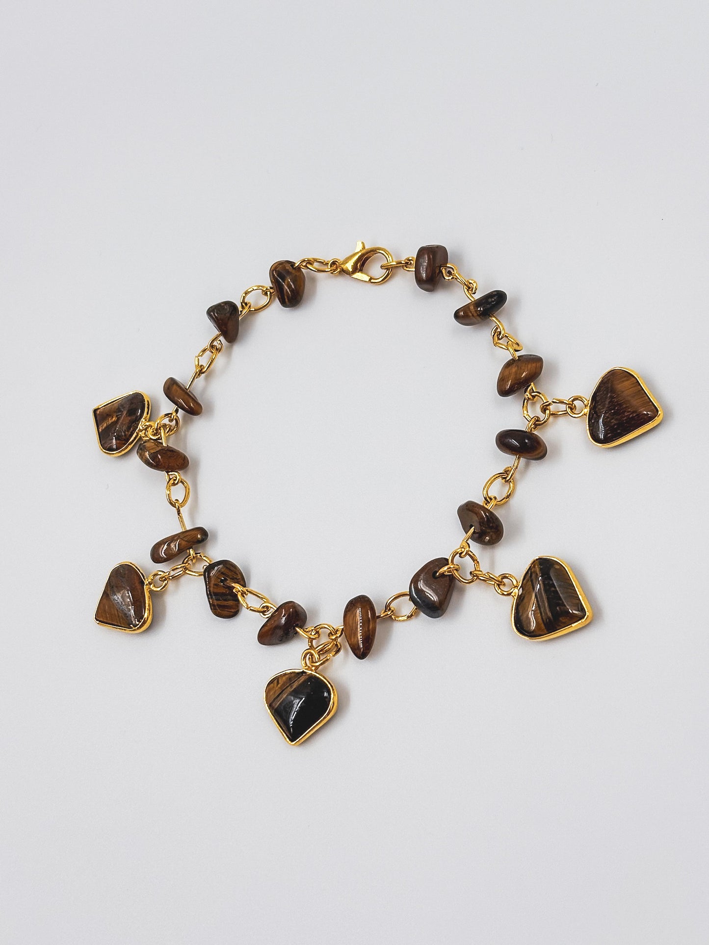 Tiger Eye Droplet Bracelet