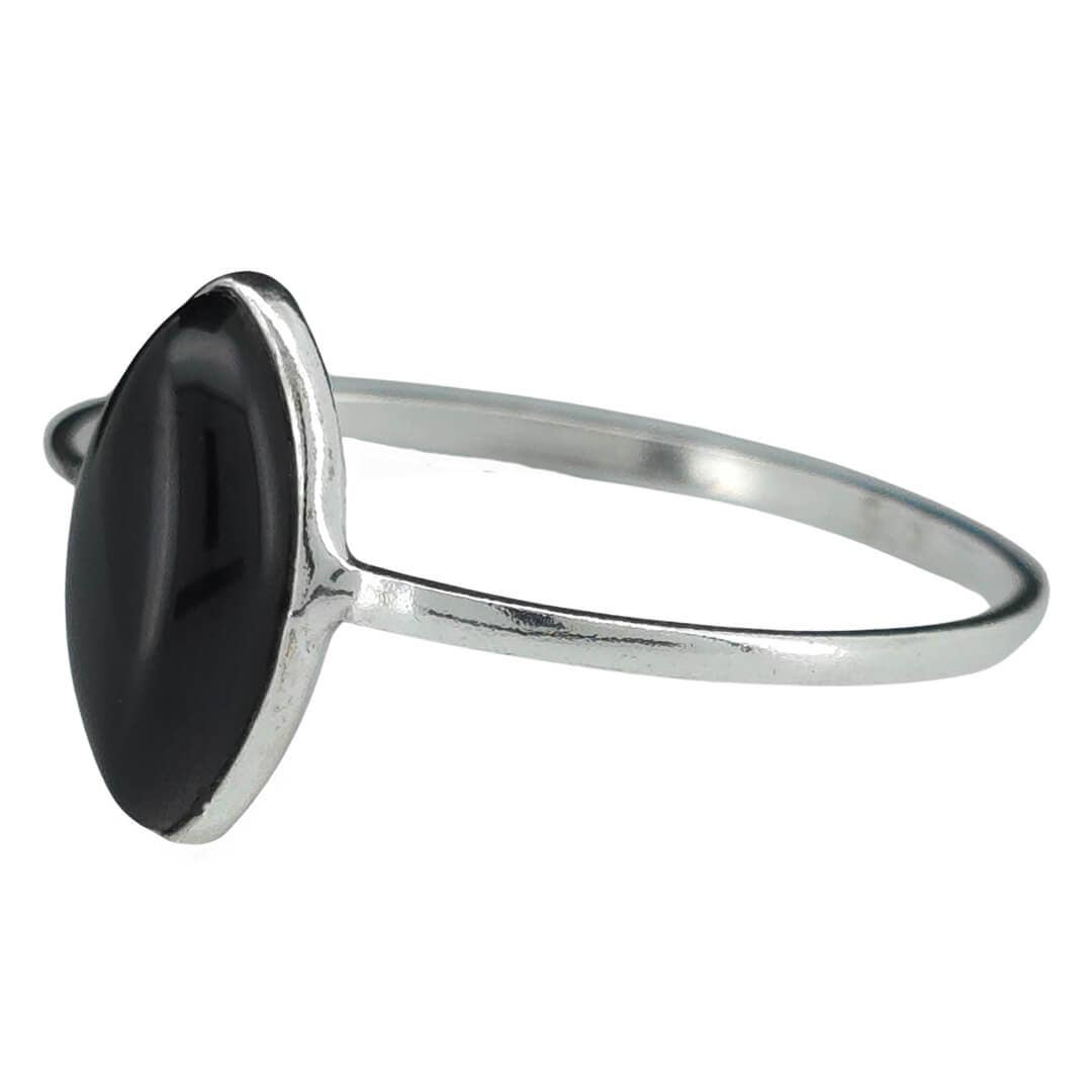 Black Onyx Sterling Silver Ring