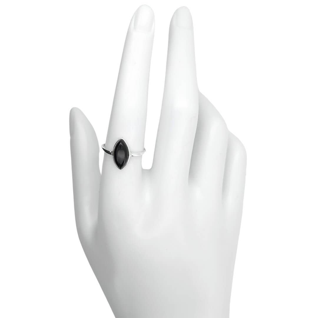 Black Onyx Sterling Silver Ring