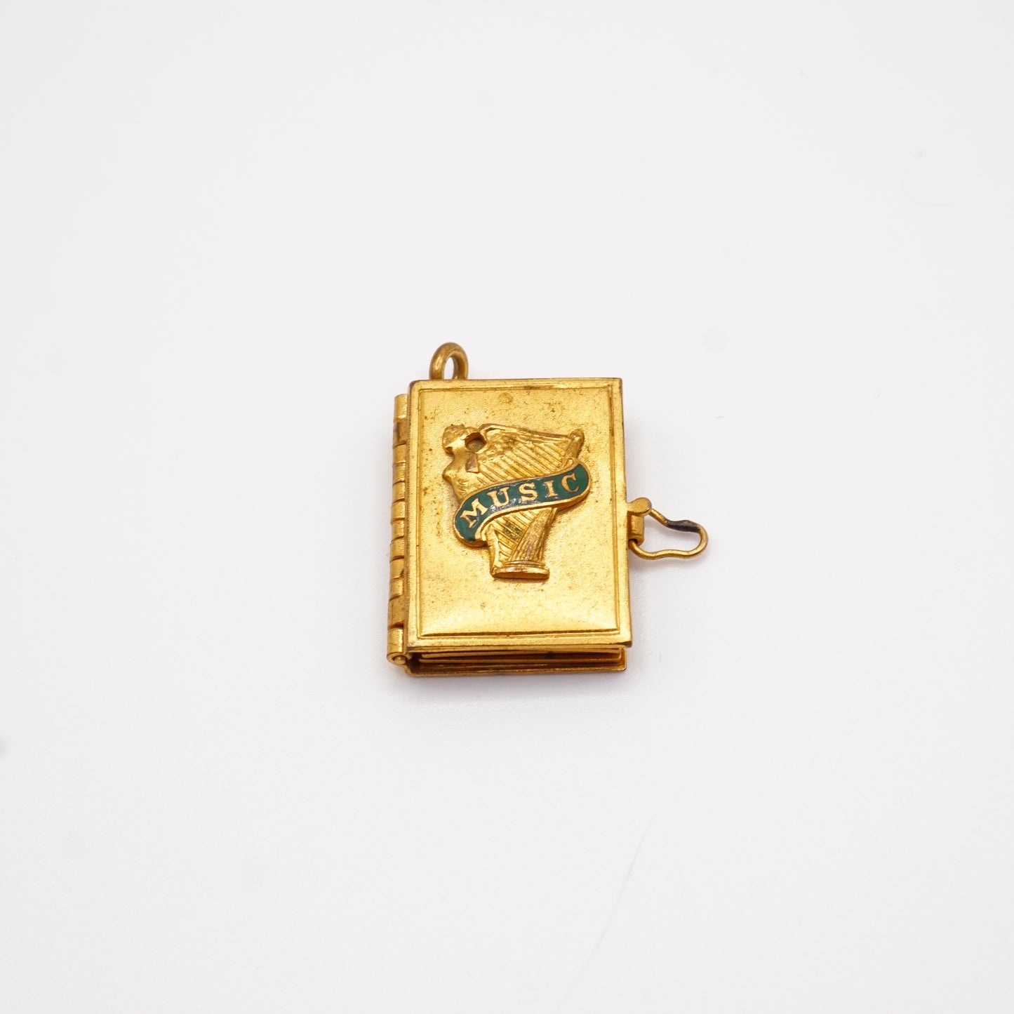 Music Notes Gold Charm