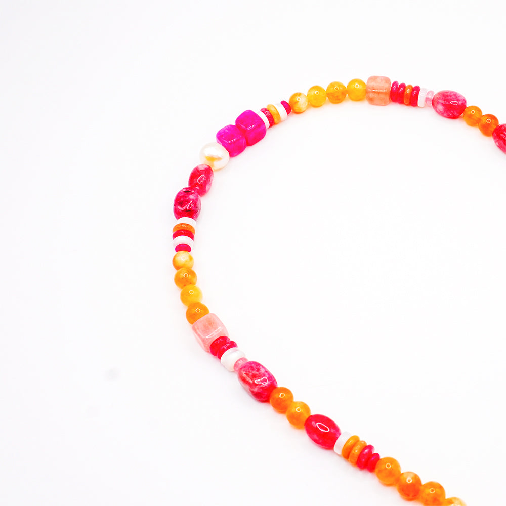 Sundown Beaded Necklace