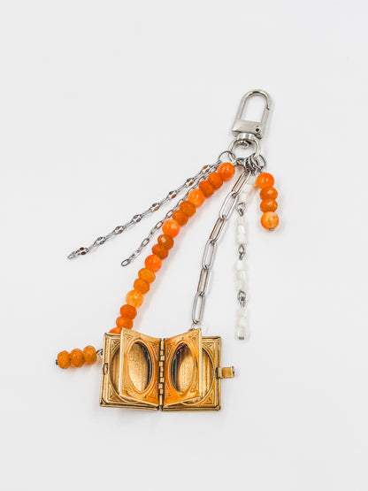 Trinket Totem - Vintage Memory Book Charm