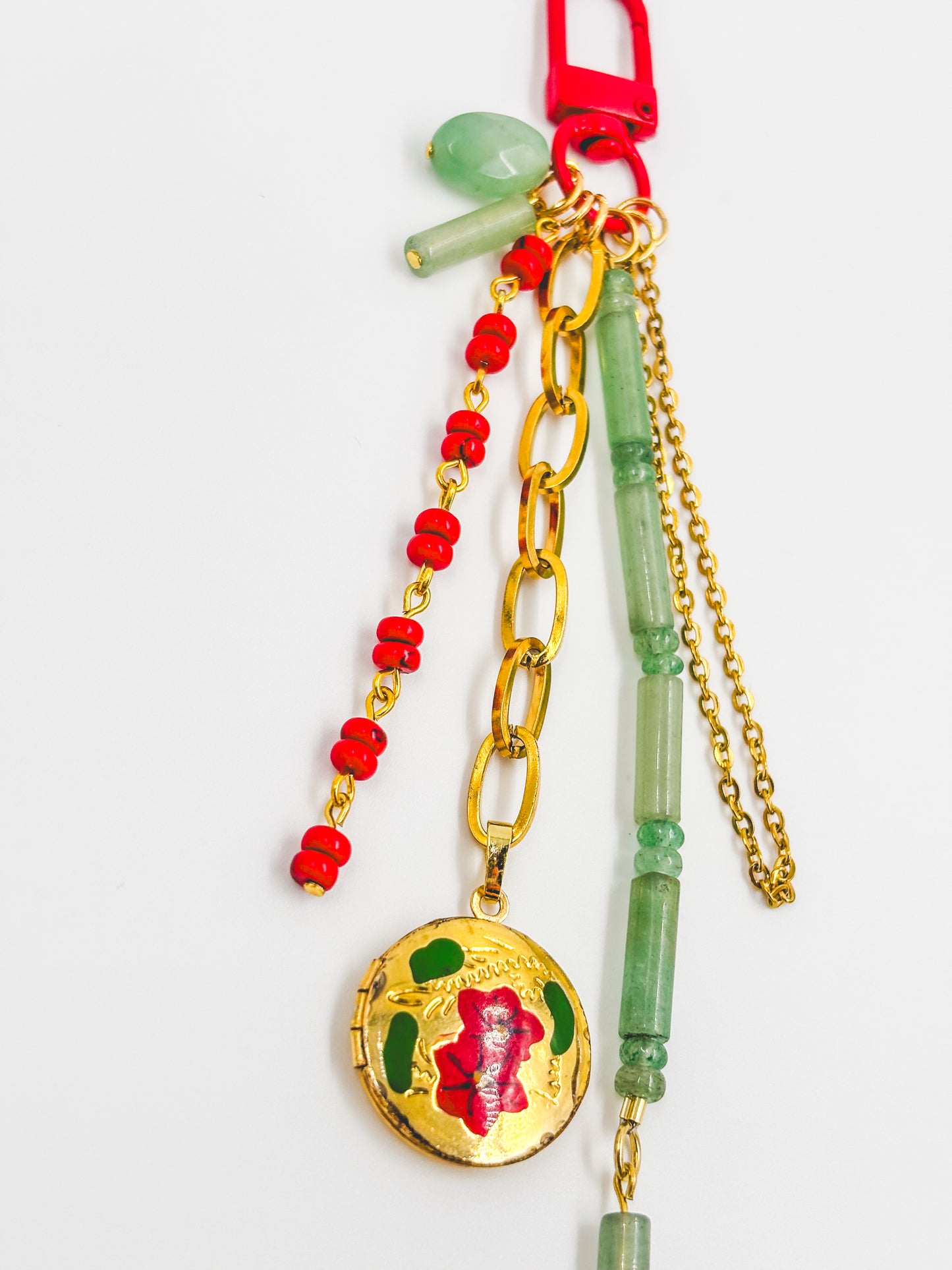 Trinket Totem - Vintage Hand-Painted Locket